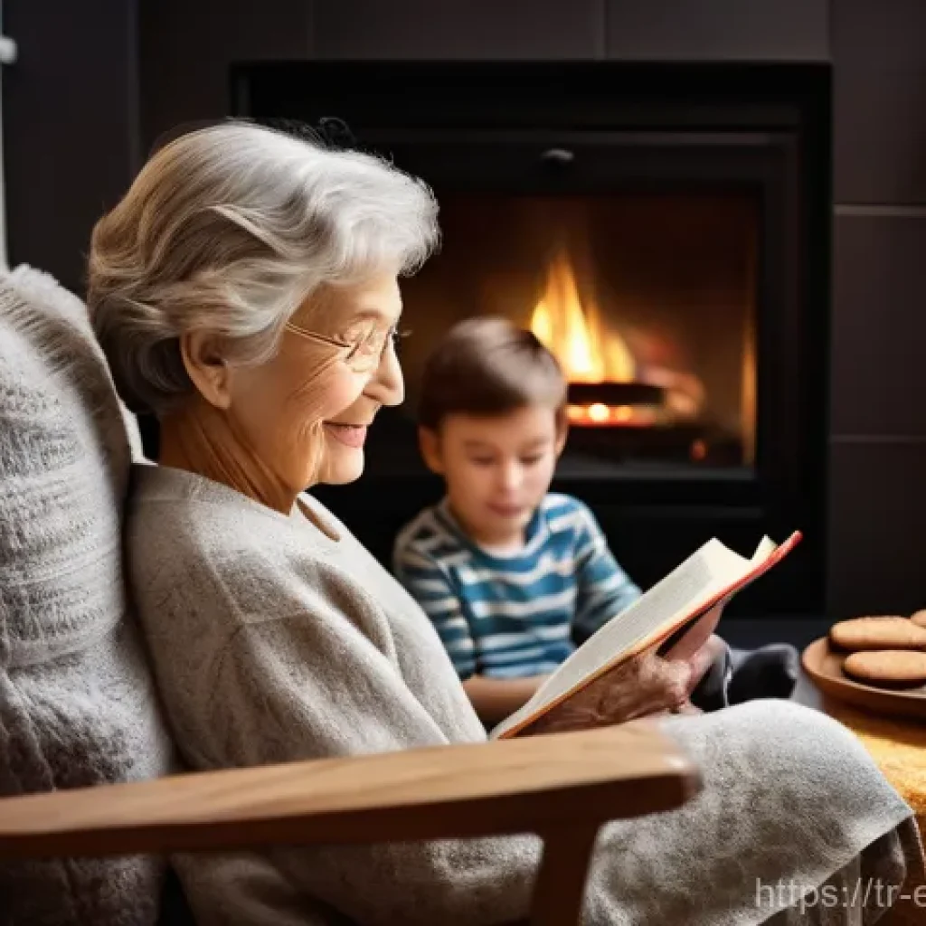 설명 가능한 AI의 성과 극대화 전략 - **Prompt 1: A Cozy Evening of Storytelling**
"A warmly lit living room interior, seen from a sli...