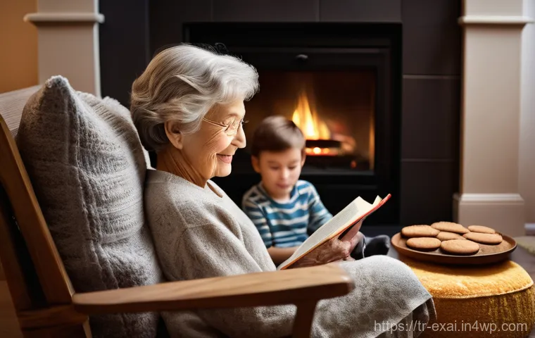 설명 가능한 AI의 성과 극대화 전략 - **Prompt 1: A Cozy Evening of Storytelling**
"A warmly lit living room interior, seen from a sli...