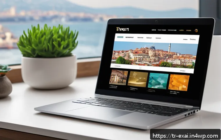 설명 가능한 AI의 고객 맞춤형 서비스 - A modern Turkish e-commerce website interface displayed on a sleek laptop screen, showing personaliz...